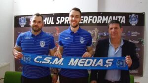 Andrei Iliescu a fost prezentat oficial la CSM Mediaș